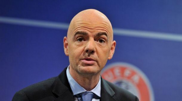 Gianni Infantino foi questionado sobre Neymar. (Divulgação)