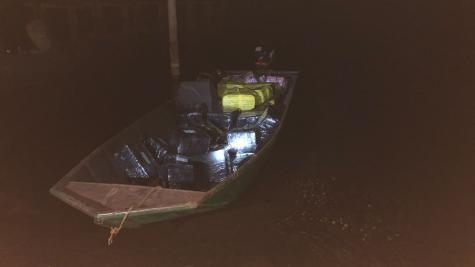 O material apreendido foi encaminhado para a delegacia de Foz do Iguaçu para os procedimentos legais.(Foto: Polícia Federal)