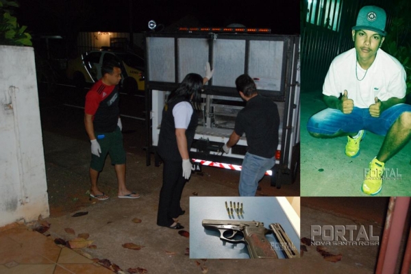 O jovem não resistiu e morreu no local. (Fotos: Gustavo Fossá)