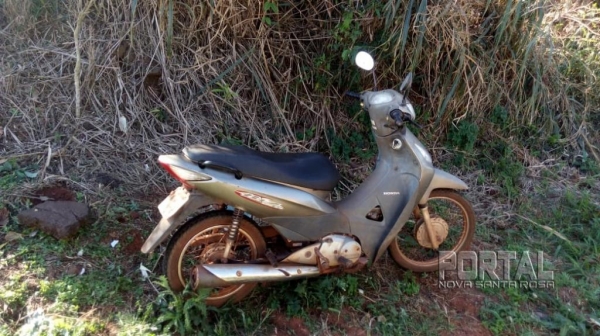 A Moto foi roubada em Jesuítas. (Foto: PM)