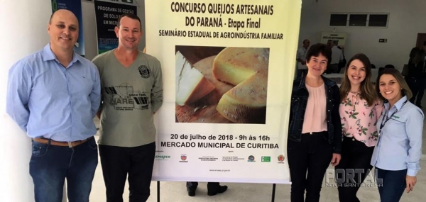 Queijos Kegler, de Novo Sobradinho, foi representado pela produtora Renati Kegler.(Foto: Assessoria)