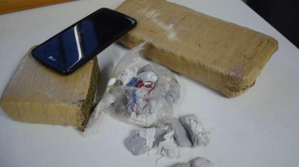 A droga foi levada para a 20ª SDP. (Foto: Catve)