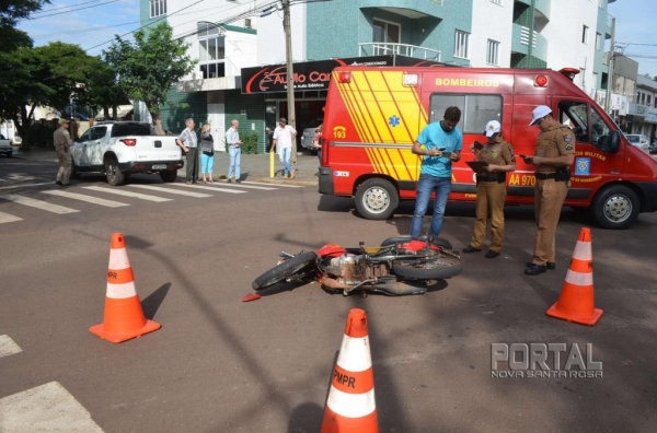 O jovem de 28 anos foi encaminhado para o Bom Jesus. (Foto: Bogoni)