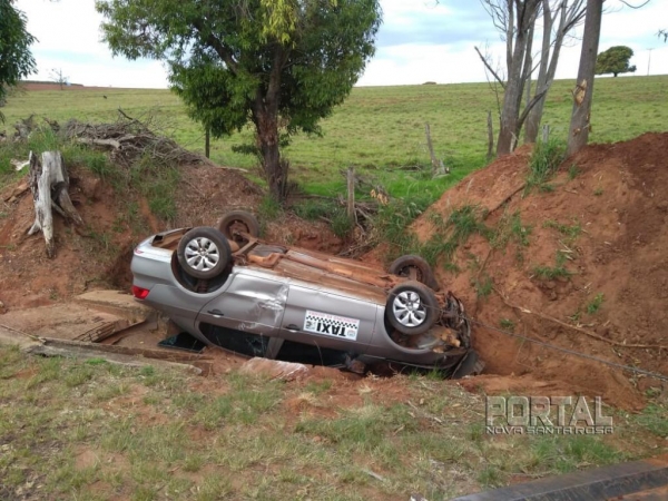 Não houve feridos. (Foto: Alemão Leiteiro)