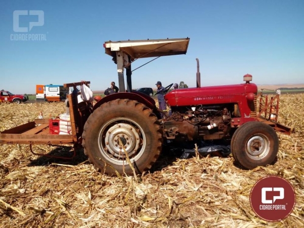 A Colisão tirou a vida do idoso de 79 anos. (Fotos: Cidade Portal)