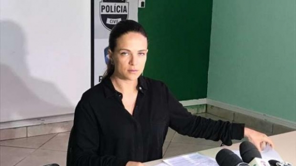A delegada Mariana Vieira informou que o homem foi preso em flagrante no local. (Foto: Catve)