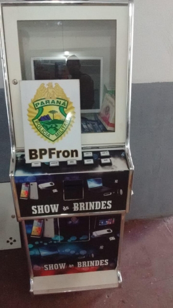 Os Policiais Militares do BPFron deslocaram-se até o endereço informado e realizaram a apreensão. (Foto: Assessoria)