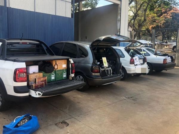 A ação foi do BPfron em conjunto com a Receita Federal. (Fotos: Assessoria)