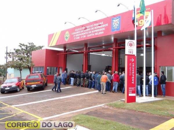 A cerimônia foi na manhã de hoje (20).( Foto: Correio do Lago) 
