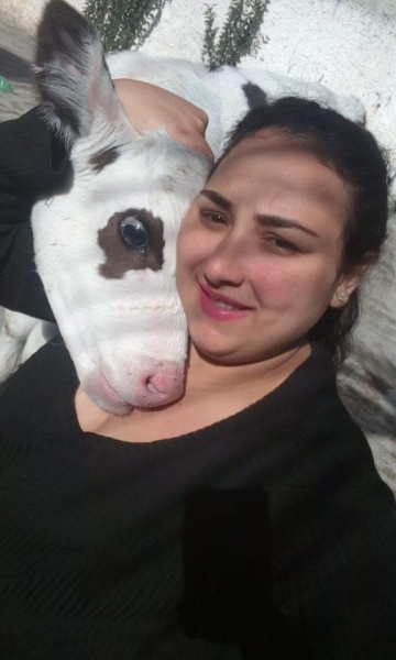 Lívia e Bartô. (Foto: Arquivo pessoal)