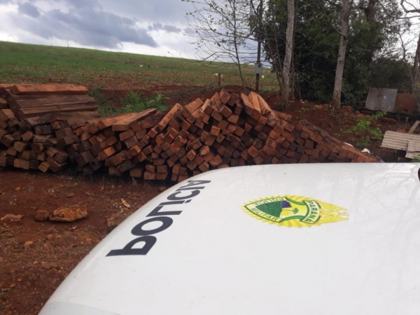 O proprietário deverá responder pelo artigo 46 da Lei Federal de Crimes Ambientais. (Foto: Polícia Ambiental)