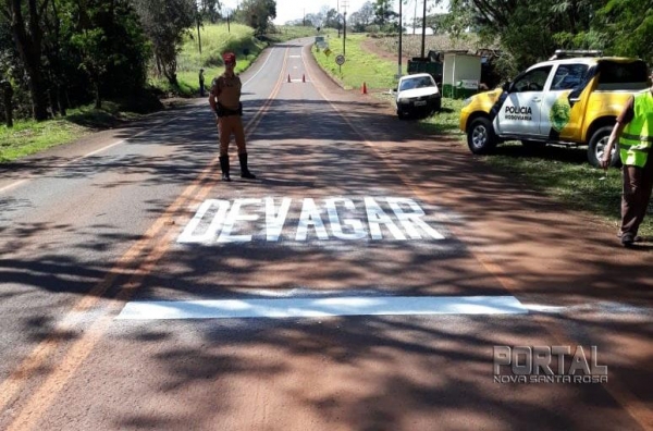 O trabalho ocorrerá durante todo o dia de hoje. (Fotos: Marechal News)