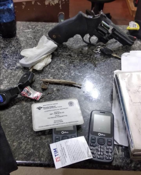 A ação foi na madrugada de hoje (02). (Fotos: PM)