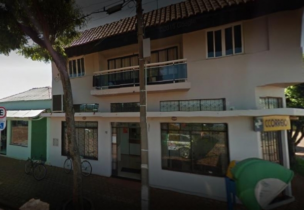 Agência dos Correios em Nova Santa Rosa. (Foto: Google)