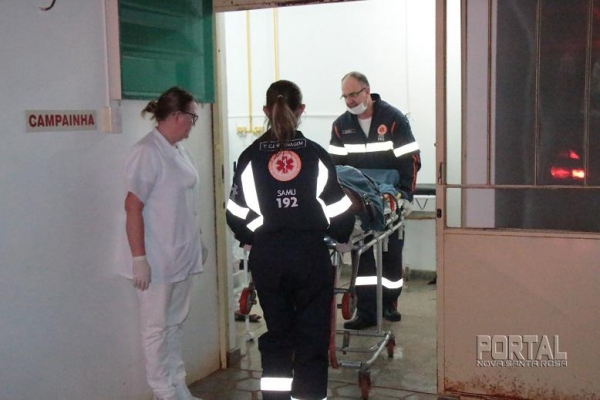 Ilan foi transferido na noite de hoje (08) para Toledo. (Fotos: Portal Nova Santa Rosa)