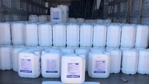 Após indagações ao passageiro, ele acabou confirmando que os produtos eram de origem Paraguai e as embalagens eram falsificadas no estado de São Paulo.(Fotos: CGN)