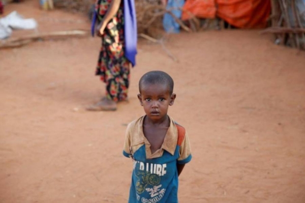 Criança em campo de refugiados somali no Quênia. Metade das mortes em 2017 ocorreu na África Subsaariana (Foto: Baz Ratner/Reuters )