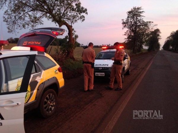 O rapaz foi liberado ainda na noite de sexta-feira. (Foto: Portal Nova Santa Rosa)