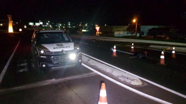 IML foi acionado para remover corpo e PRF registrou ocorrência. (Foto: CGN)