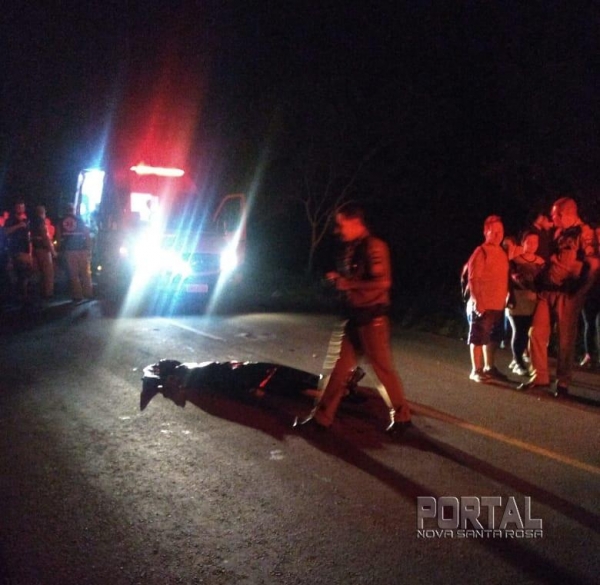 A vítima foi identificada como sendo Meire Previadeli, de 45 anos, moradora de Matelândia.(Foto: Rede Social)