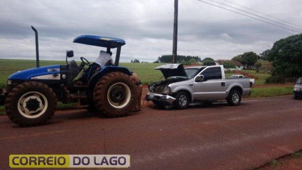 Não houveram feridos. (Fotos: Correio do Lago)