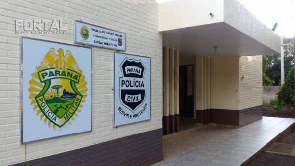 O caso foi registrado na PM. (Foto: Portal Nova Santa Rosa)