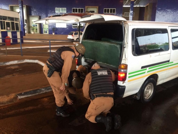 BPFron apresenta resultado do Estágio Operacional do I Curso de Policiamento de Fronteira. (BPFRON)