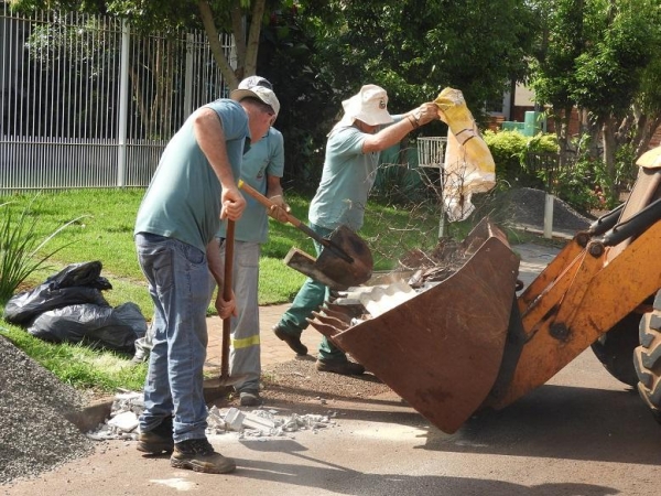A iniciativa teve o intuito de conservar o município limpo. (Foto: Assessoria)