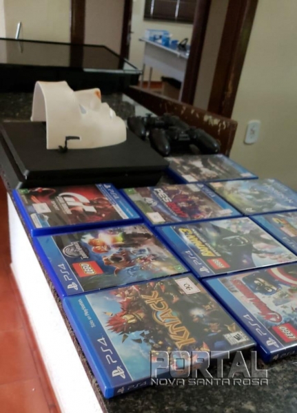 Material apreendido. (Foto: PM)