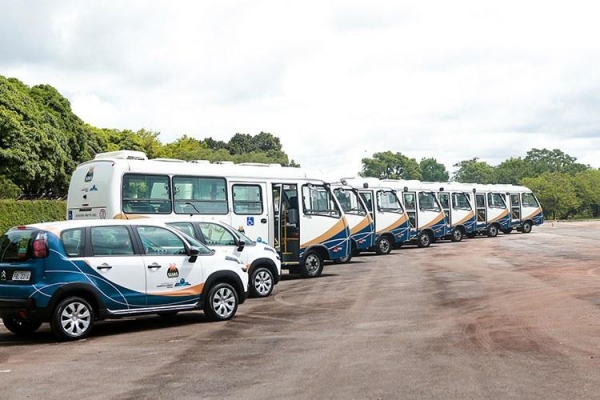Ministério do Desenvolvimento Social destina micro-ônibus para Assistência Social de Nova Santa Rosa. (Foto: Reprodução)