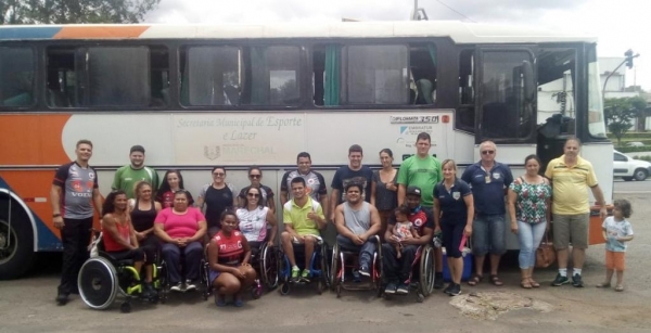 A delegação embarcou nesta tarde. (Fotos: Assessoria)