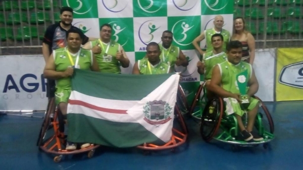 Os rondonenses conquistaram o terceiro lugar no Campeonato Brasileiro, que foi sediado no Ginásio de Esportes Alcides Pan em Toledo, entre os dias 30 e 02.. (Foto: Divulgação)