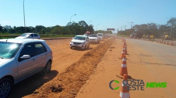 Prevista para terminar no dia 20 de dezembro, o DNIT pede a paciência,(Fotos: Costa Oeste News)