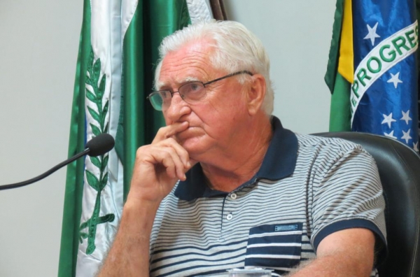 Presidente da Câmara, Pedro Rauber. (Foto: Reprodução)