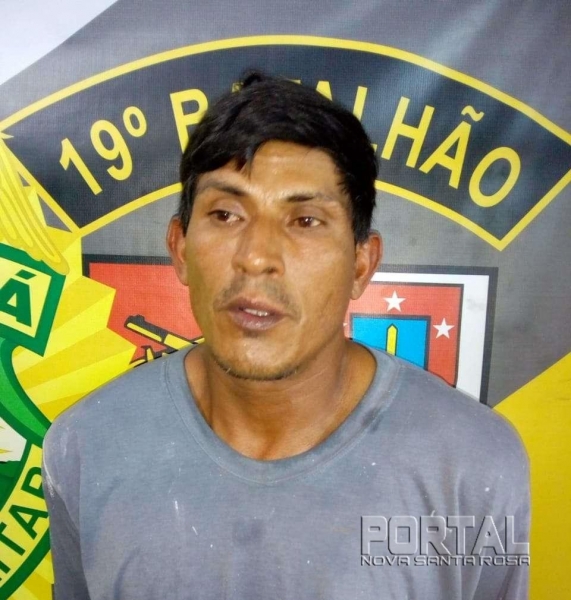 O acusado foi preso. (Foto: Bogoni/Radar BO/Catve)