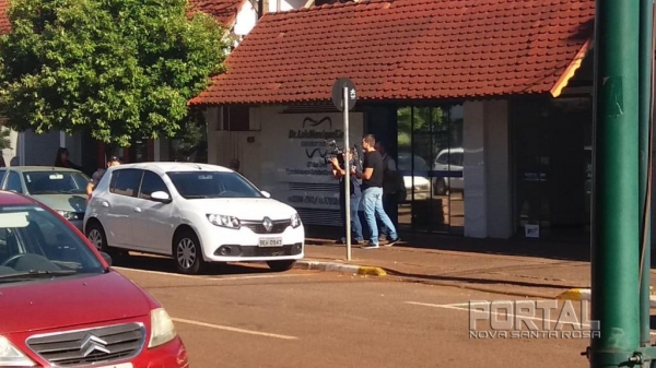 O escritório do deputado em Marechal Rondon foi alvo nesta manhã. (Foto: Colaborador)