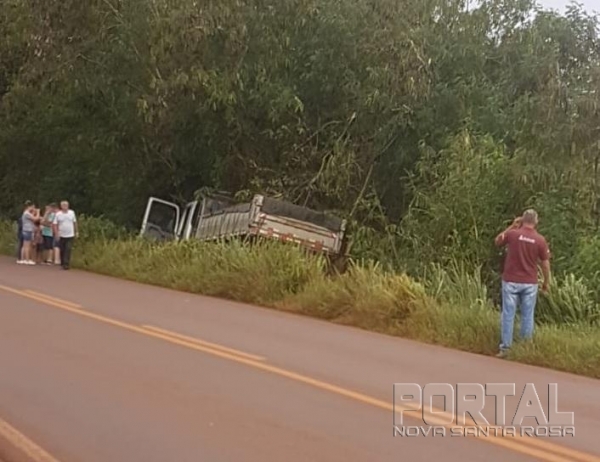 Não houve feridos. (Foto: Portal Palotina)