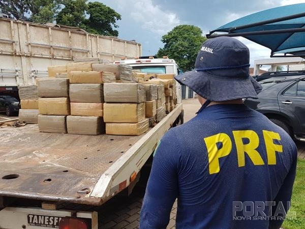 Desde 2010, a PRF apreendeu no Paraná 397 toneladas de maconha, 9,8 toneladas de cocaína e 6,1 toneladas de crack. (Fotos: PRF)
