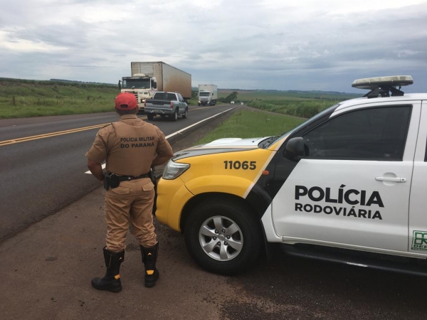 A 3ªCia de Polícia Rodoviária Estadual, com Sede em Cascavel, divulgou nesta sexta-feira (11) o balanço dos resultados referente aos trabalhos desenvolvidos no ano de 2018 (Foto: PRE/Divulgação )