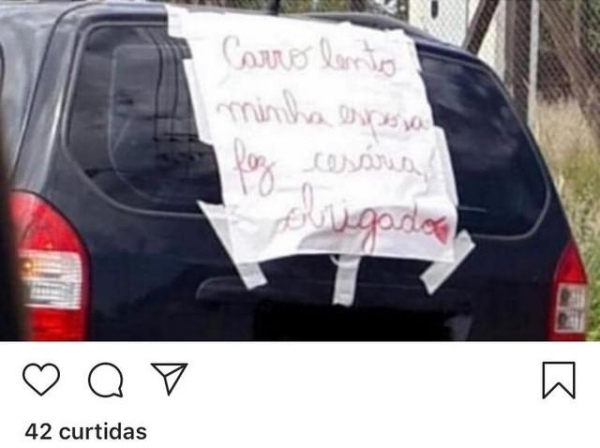 A iniciativa de uma família de Cascavel viralizou na internet (Foto: Reprodução/Instagram )