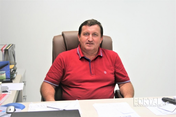 Secretario de Saúde Noedi Max Hardt. (Foto: Portal Nova Santa Rosa)