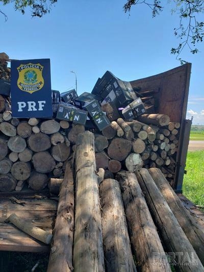 O destino da carga seria São Paulo. (Fotos: PRF)
