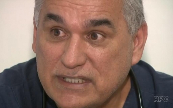 Paulo Marcelino Andreolli Gonçalves, o \'Doutor Faz-Tudo\' havia sido preso no sábado de manhã por crimes contra a administração — Foto: Reprodução RPC