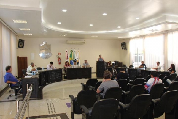 Sessão da Câmara. (Fotos: Portal Nova Santa Rosa