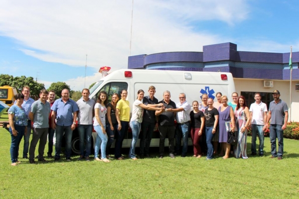 Nova ambulância amplia apoio aos serviços de saúde em Maripá. (Foto: Assessoria)