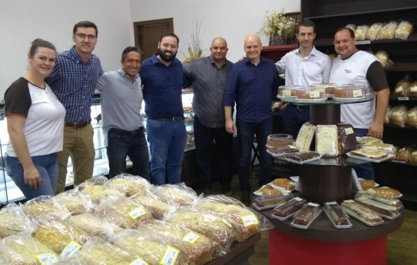 Comitiva da Puratos do Brasil e também da sede da empresa que é em Groot-Bijgaarden, Bruxelas, na Bélgica. ( Fotos: Divulgação)