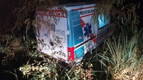 A equipe de saúde compareceu ao local e prestou atendimento à vítima. (Foto: Reprodução)