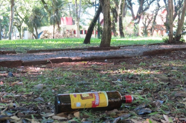 A solicitação deve-se ao crescente número de casos de violência praticados dentro e também nos entornos da praça,(Foto: Cristiano Viteck )
