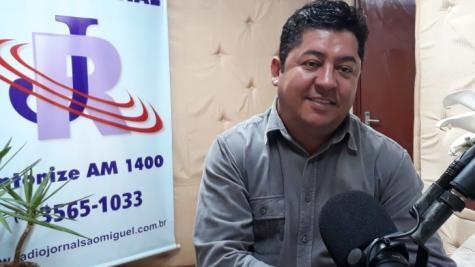 Presidente do legislativo de São Miguel do Iguaçu, vereador Edson Ferreira. (Foto: Arquivo)