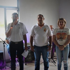 Nova Diretoria. (Fotos: Portal Nova Santa Rosa)